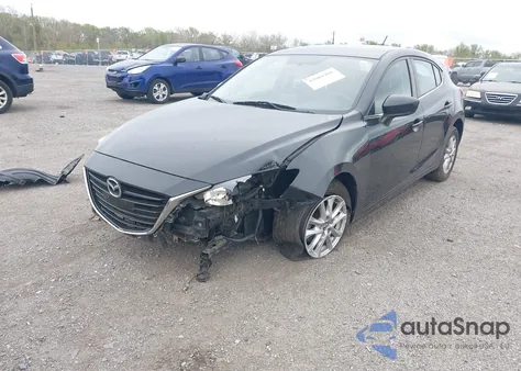 2015 Mazda Mazda3 I Touring z USA, uszkodzony, nr VIN 3MZBM1L76FM185394
